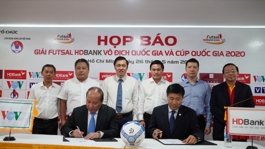 VOV, VFF và HD Bank tiếp tục đồng hành tại các giải Futsal QG 2020