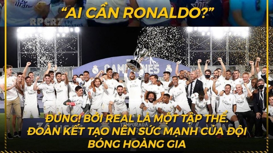 Biếm họa 24h: Real Madrid vô địch La Liga đầu tiên khi vắng Ronaldo