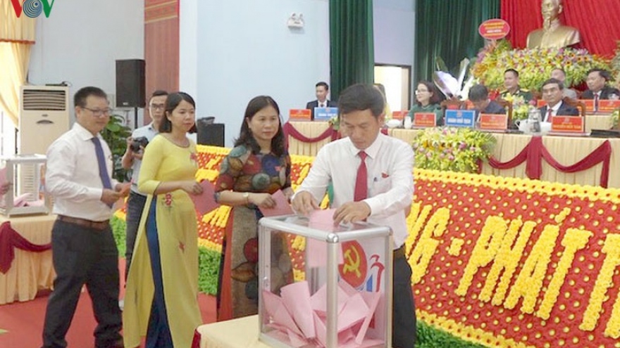 Ông Phan Công Vỹ tái đắc cử Bí thư Huyện uỷ Thăng Bình, Quảng Nam