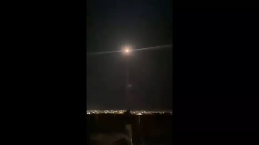 Video: Phòng không Syria bắn hạ tên lửa Israel trên bầu trời Damascus