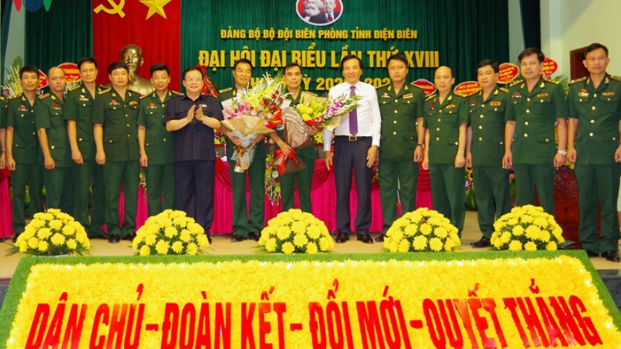 Đại tá Nguyễn Thanh Dịu tái đắc cử Bí thư Đảng ủy BĐBP tỉnh Điện Biên