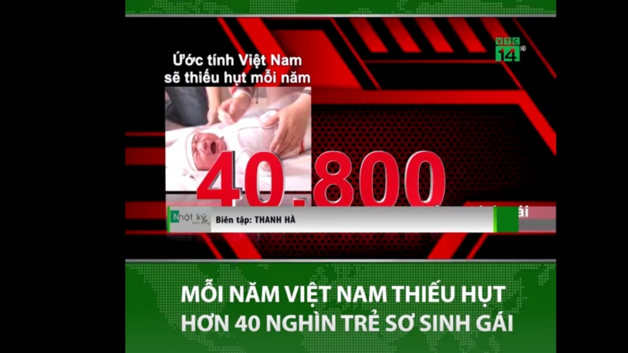 Việt Nam sẽ thiếu hụt hơn 40.000 trẻ sơ sinh gái mỗi năm