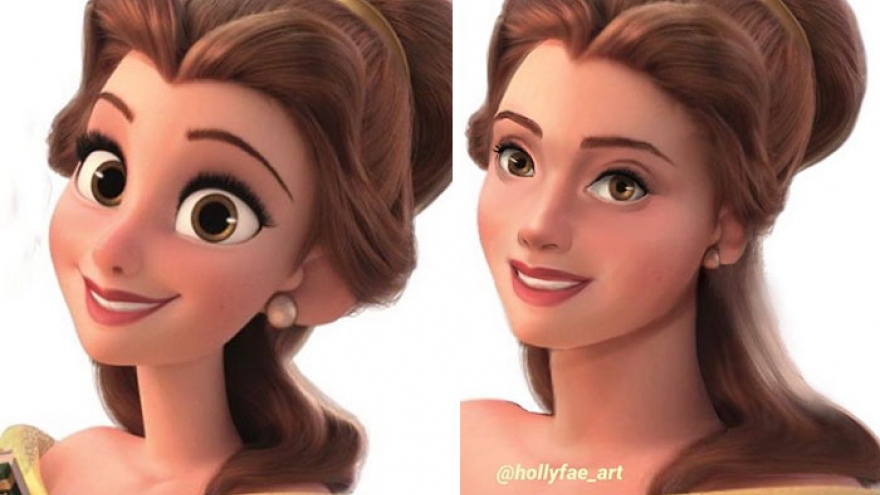 Ngắm nhìn hình ảnh những nàng công chúa Disney phiên bản thực tế