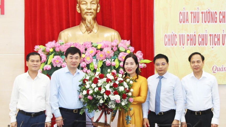 Công bố quyết định bổ nhiệm Phó Chủ tịch UBND tỉnh Quảng Ninh