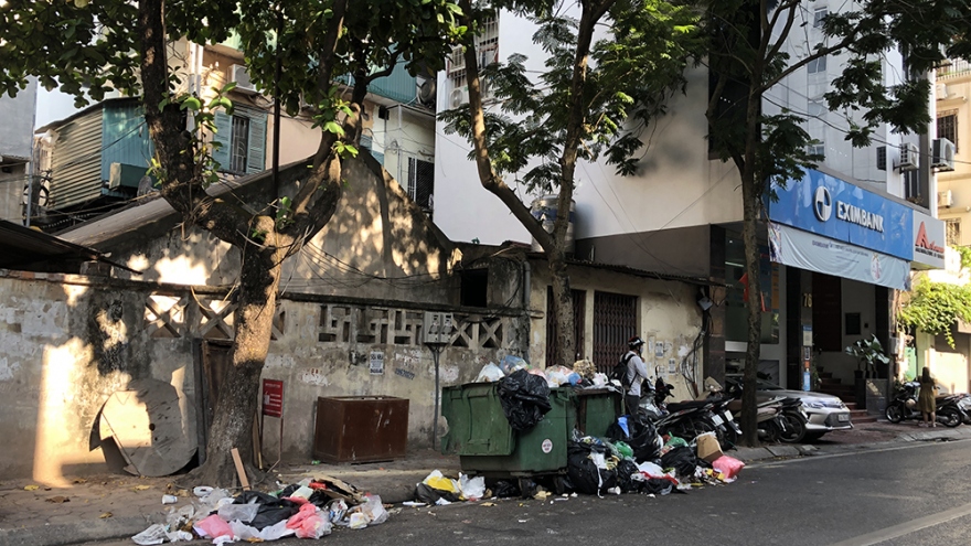 Giải toả gần 10.000 tấn rác tồn đọng ở Hà Nội trong 3 ngày