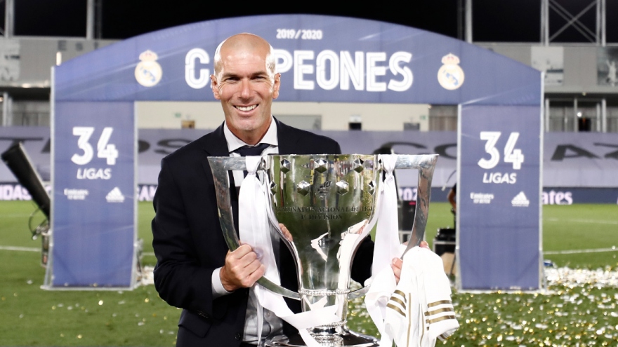 Real vô địch La Liga: Zizou viết bản hùng ca giữa đại dịch Covid-19