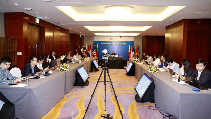 Các Quan chức Cao cấp ASEAN trao đổi về hợp tác phòng chống Covid-19