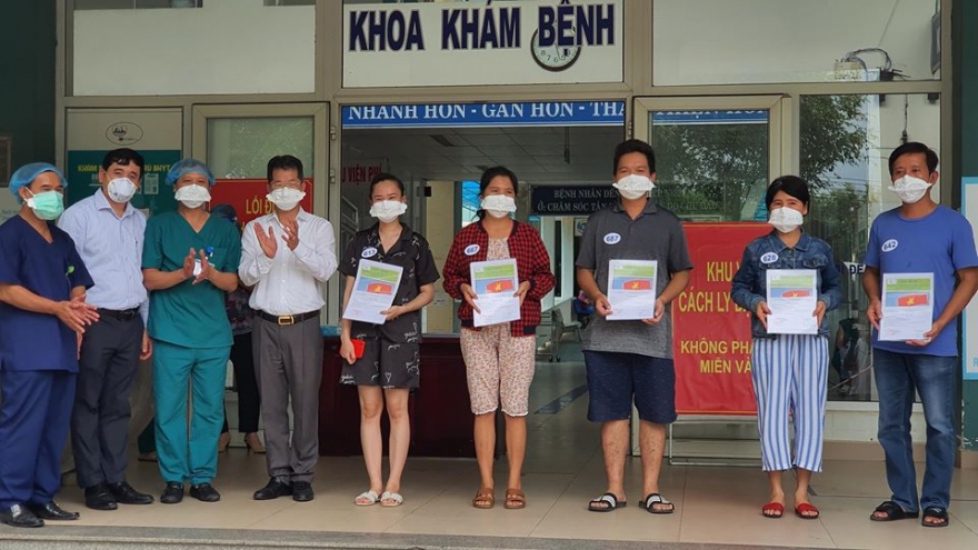 Thêm 5 bệnh nhân Covid-19 tại Đà Nẵng xuất viện