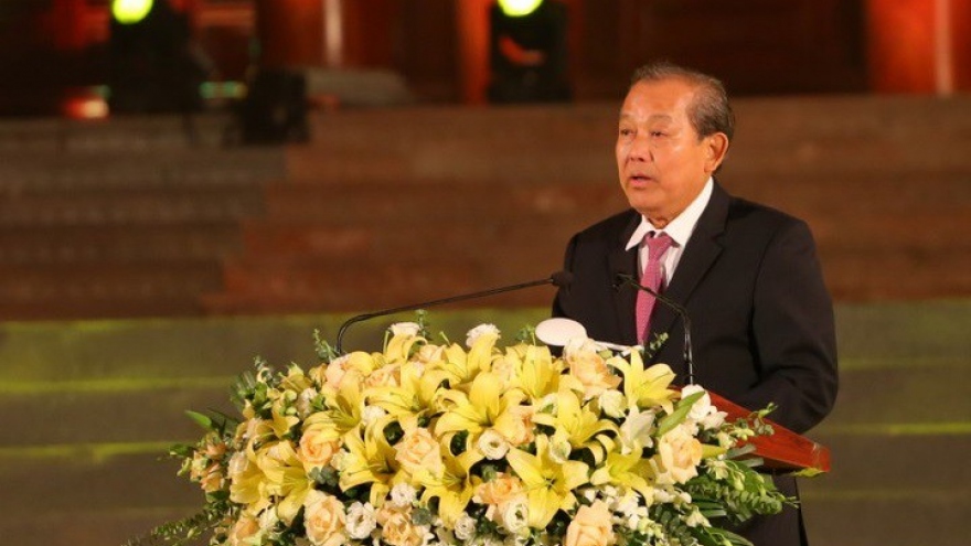 Phó Thủ tướng Trương Hòa Bình dự chương trình Vì bình yên cuộc sống