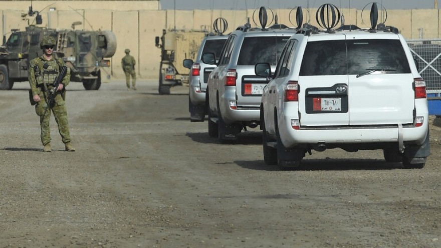Lực lượng liên minh quốc tế rút khỏi các căn cứ quân sự ở Iraq