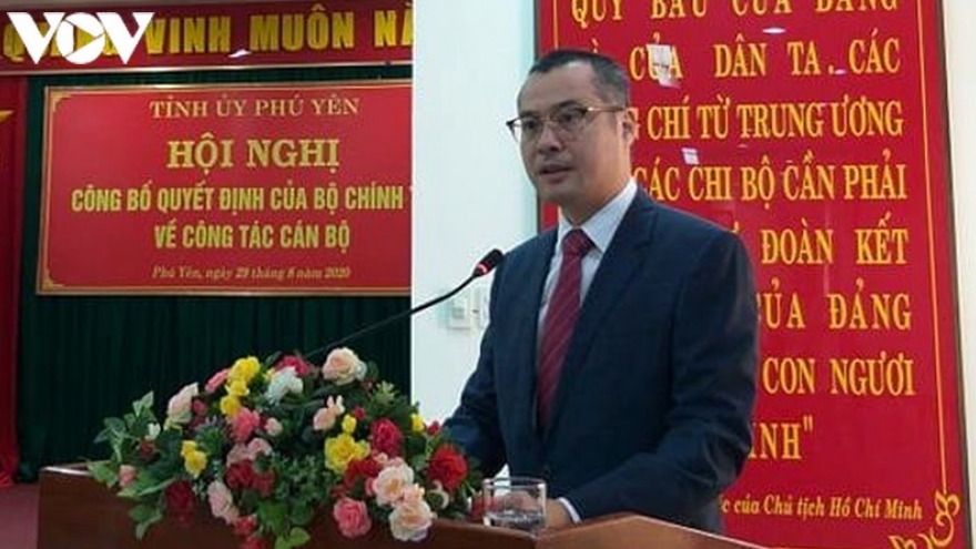 Công bố quyết định chuẩn y ông Phạm Đại Dương làm Bí thư Phú Yên