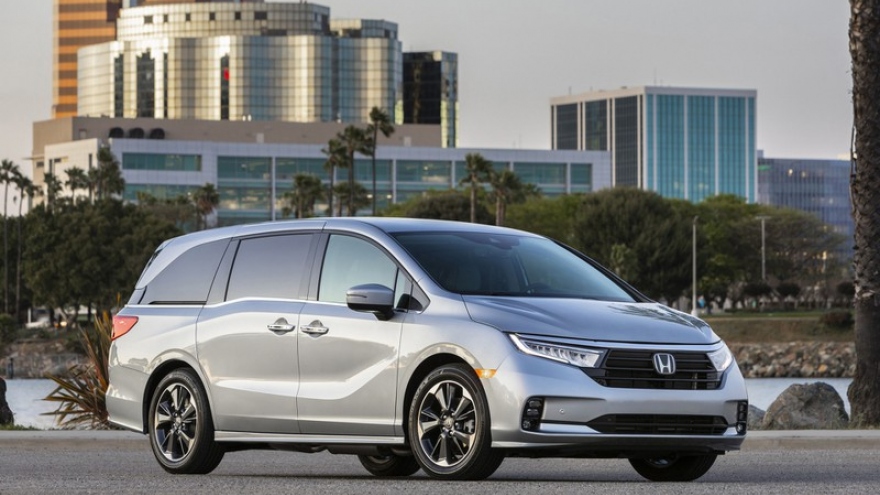 Honda Odyssey 2021 nâng cấp công nghệ và tăng giá 1.000 USD