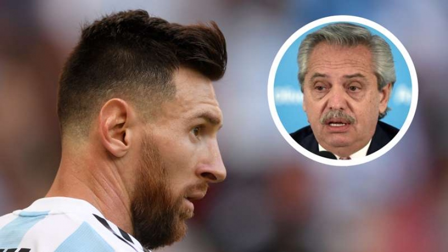 Tổng thống Argentina động viên Messi hồi hương thi đấu