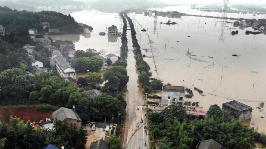Hơn 60 triệu người Trung Quốc bị ảnh hưởng bởi mưa lũ từ đầu năm đến nay