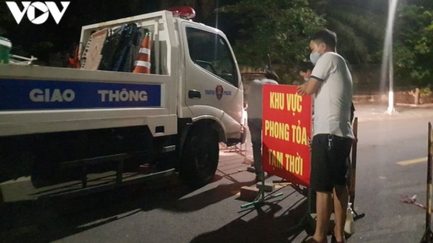 Hai khu dân cư đầu tiên ở Quảng Trị được dỡ bỏ phong tỏa tạm thời