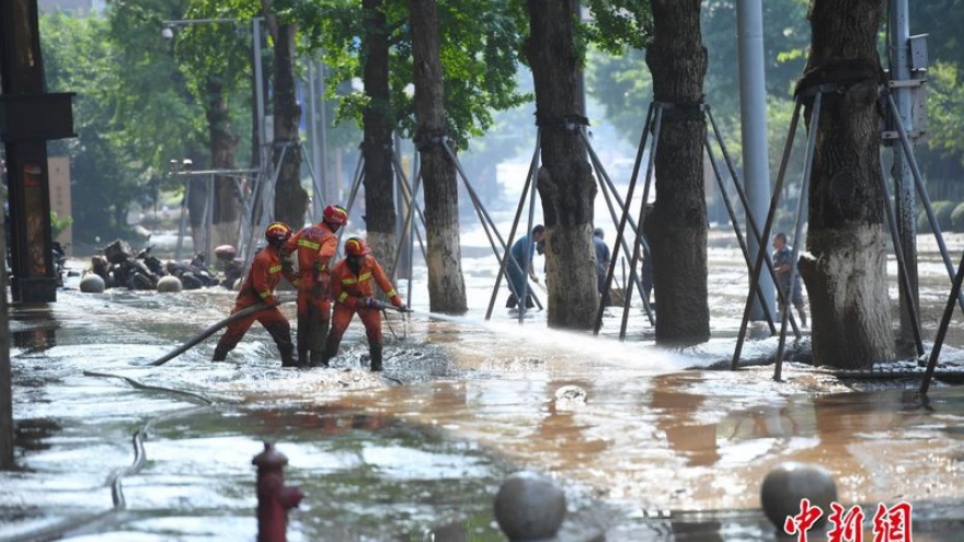 Trung Quốc lại hứng đợt mưa mới, sông Hoàng Hà nâng mức cảnh báo