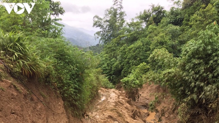 Lũ ống gây thiệt hại tại Văn Bàn, Lào Cai
