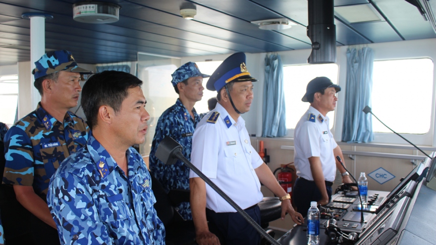 Vùng Cảnh sát biển 4 giữ vững an toàn an ninh vùng biển Tây Nam