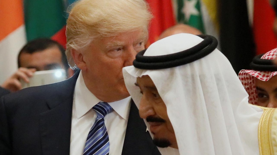 Quốc vương Saudi Arabia điện đàm Tổng thống Mỹ bàn về hòa bình Trung Đông và G20