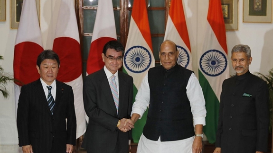 Ấn Độ và Nhật Bản ký Hiệp định trao đổi hậu cần quốc phòng