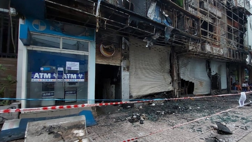 Tạm giữ nghi can gây ra vụ cháy Ngân hàng Eximbank ở quận Gò Vấp