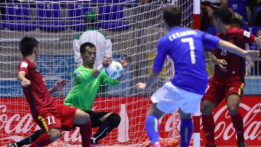 Ngày này năm xưa: ĐT Futsal Việt Nam lần đầu vượt qua vòng bảng World Cup