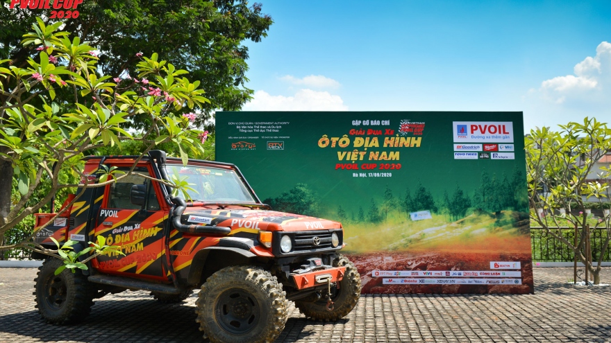 80 đội tham dự Giải đua xe ô tô địa hình Việt Nam 2020