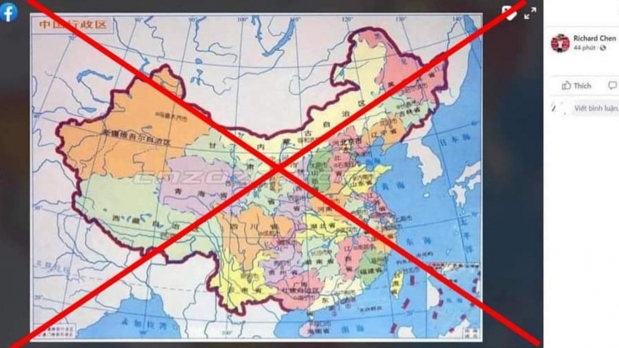 Xử phạt 1 người Trung Quốc đăng tải bản đồ thể hiện sai chủ quyền lãnh thổ Việt Nam