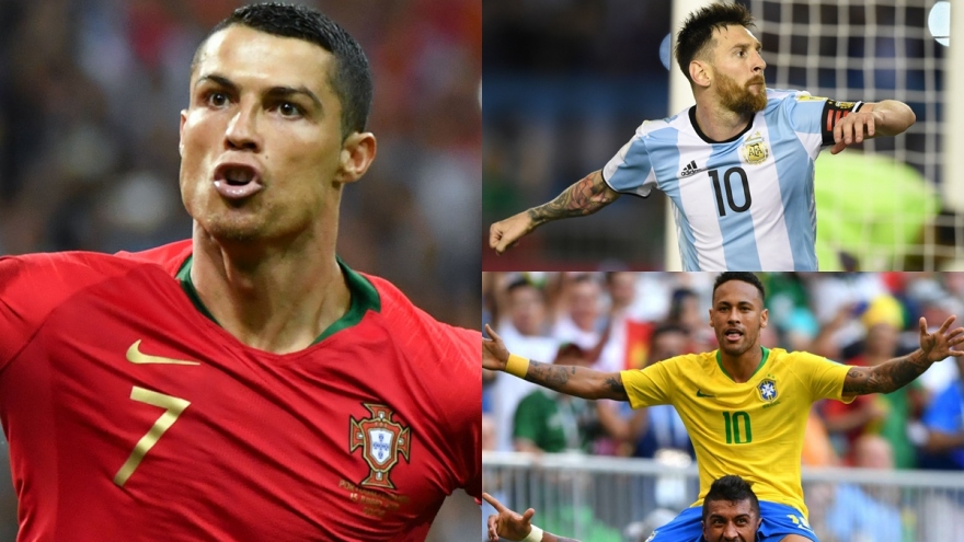 Top 10 ĐTQG mạnh nhất thế giới năm 2020: Ronaldo giúp Bồ Đào Nha thăng tiến mạnh mẽ