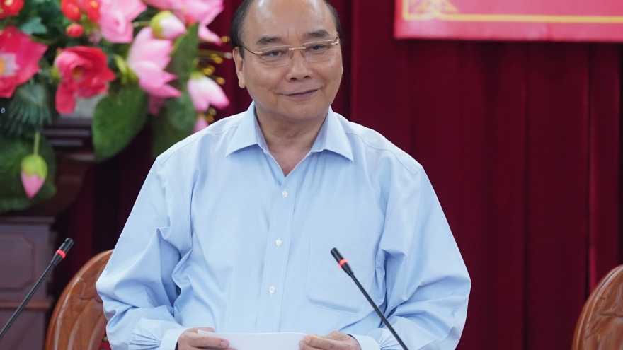 Thủ tướng Nguyễn Xuân Phúc làm việc với lãnh đạo chủ chốt tỉnh Đắk Lắk