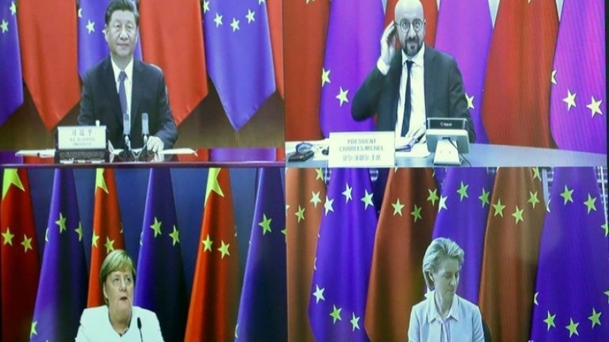 Thượng đỉnh EU- Trung Quốc lại kết thúc trong bất đồng 