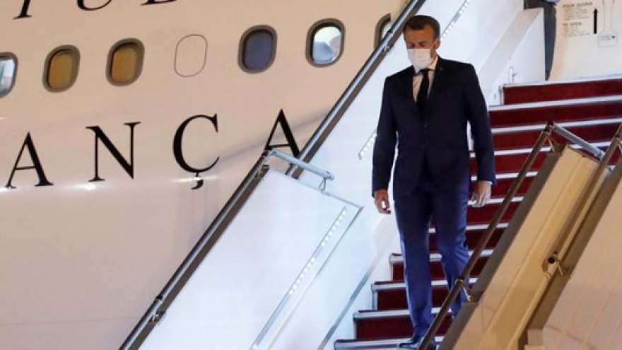 Tổng thống Pháp quay lại Lebanon, thúc giục chính phủ mới hành động