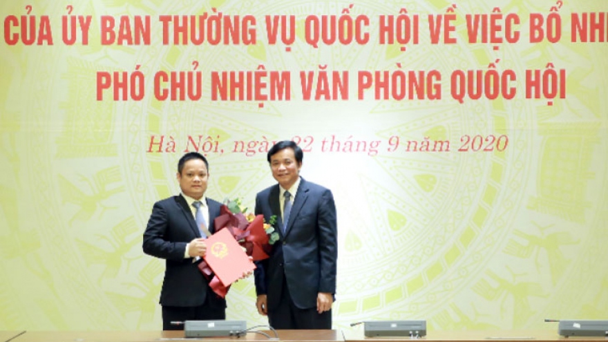 Ông Vũ Minh Tuấn giữ chức Phó Chủ nhiệm Văn phòng Quốc hội