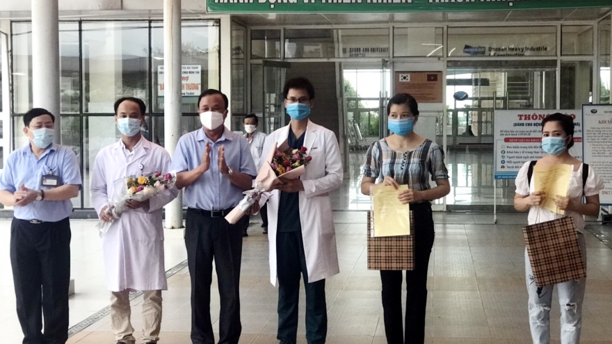 Hai bệnh nhân COVID-19 cuối cùng tại Quảng Nam được chữa khỏi