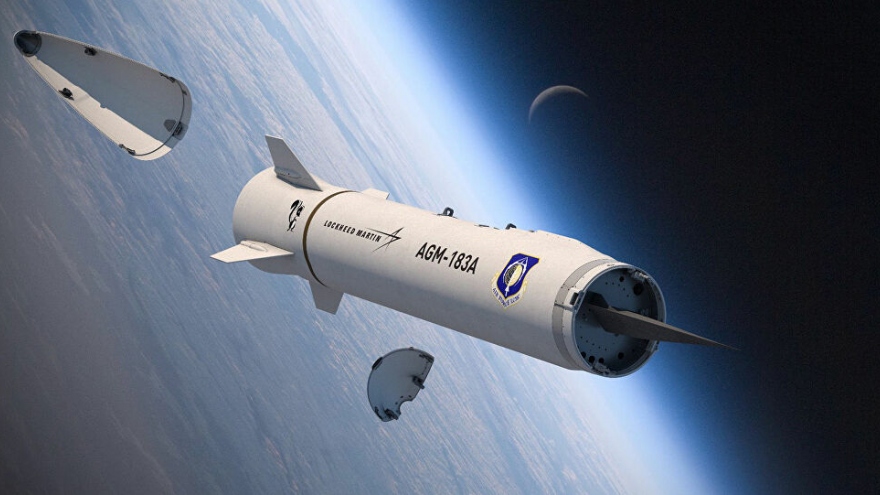 Mỹ tiết lộ tên lửa siêu thanh bay hơn 9.000km/h, nhanh gấp 7,5 lần tốc độ âm thanh