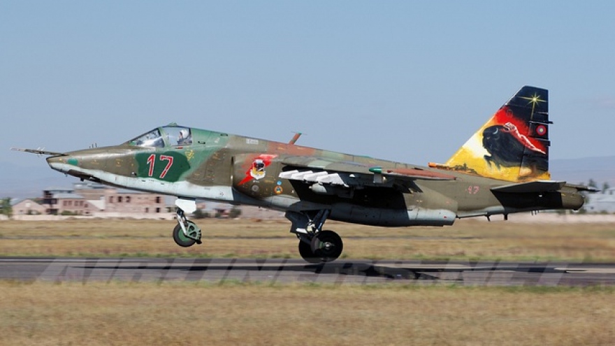 Azerbaijan tuyên bố bắn rơi 2 máy bay Su-25 Armenia trong 2 phút