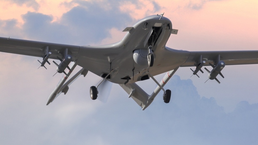 Cận cảnh UAV sát thủ Bayraktar TB2 do Thổ Nhĩ Kỳ sản xuất và được sử dụng ở Karabakh