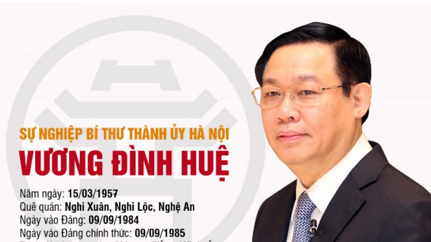 Sự nghiệp Bí thư Thành ủy Hà Nội Vương Đình Huệ