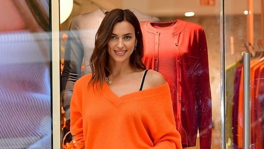 Irina Shayk tái xuất xinh đẹp, rạng rỡ tại sự kiện