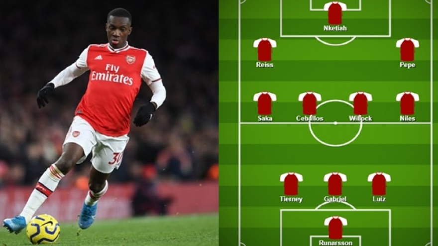 Đội hình dự kiến của Arsenal trước Liverpool: Niềm hy vọng từ "Henry mới"