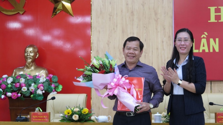 Công bố và trao quyết định chuẩn y ông Đặng Văn Minh giữ chức Phó Bí thư Tỉnh Quảng Ngãi