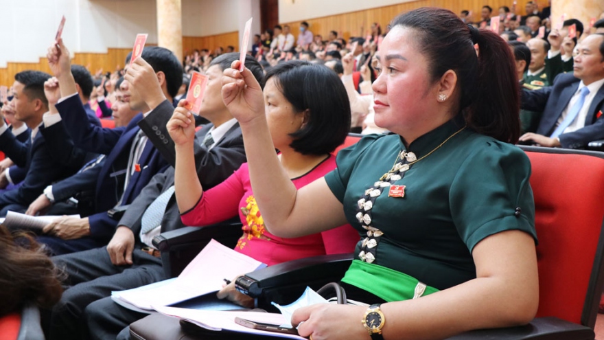 Đại hội Đảng bộ tỉnh Điện Biên tiến hành phiên làm việc đầu tiên