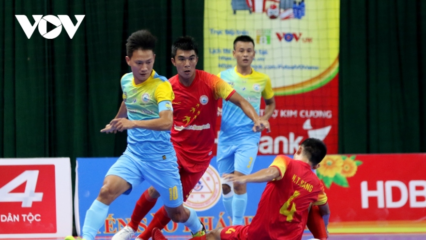 Xem trực tiếp Futsal HDBank VĐQG 2020: Sanatech Khánh Hòa - Thái Sơn Bắc