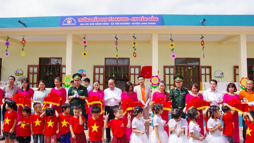 VOV và nhà tài trợ khánh thành điểm trường thứ 2 tại Lang Chánh, Thanh Hoá
