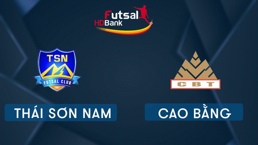 TRỰC TIẾP Thái Sơn Nam vs Cao Bằng Giải futsal HDBank 2020