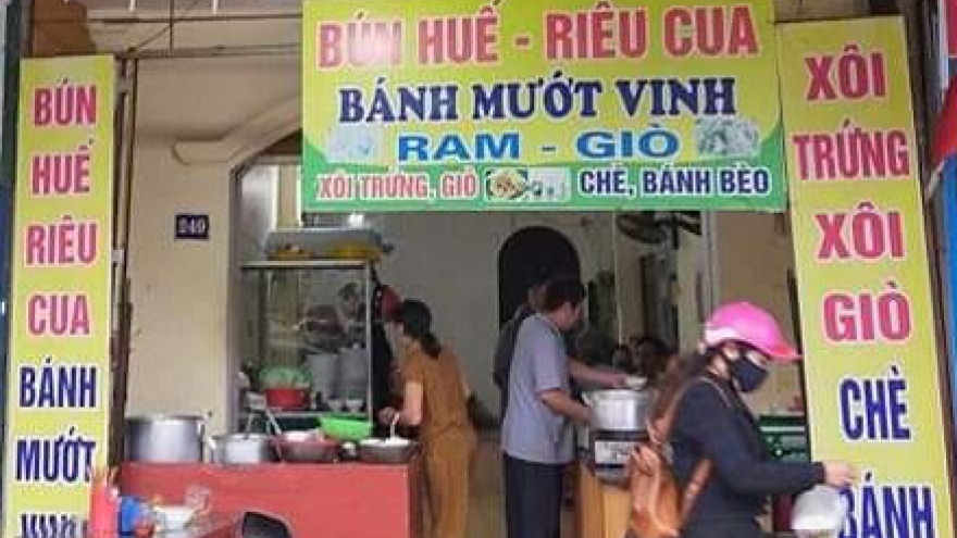 Kiểm tra, xử phạt quán bún bị tố  “chặt chém” đoàn từ thiện