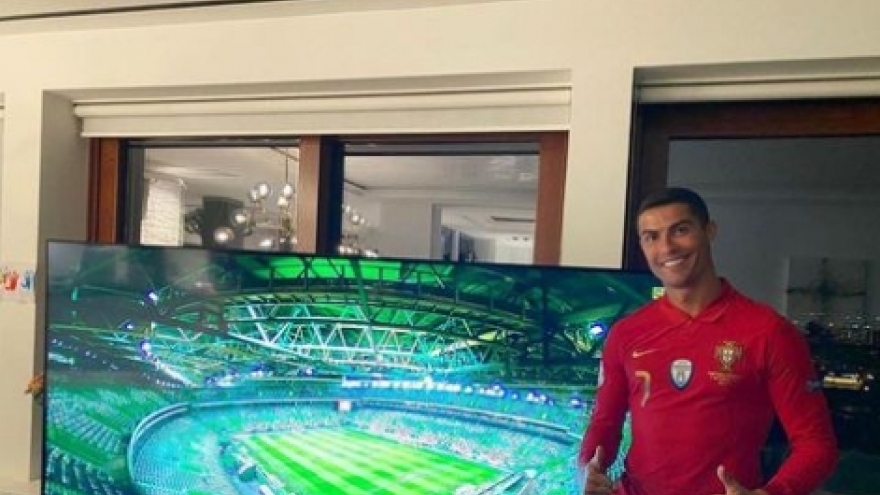 Ronaldo tỏa sáng trên mạng xã hội trong ngày Bồ Đào Nha thắng đậm Thụy Điển