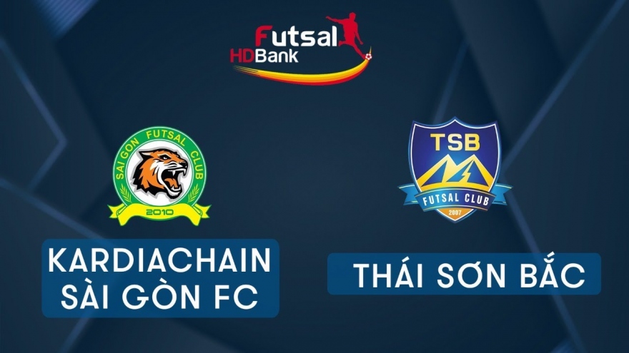 TRỰC TIẾP Kardiachain Sài Gòn vs Thái Sơn Bắc tại Giải Futsal HDBank 2020