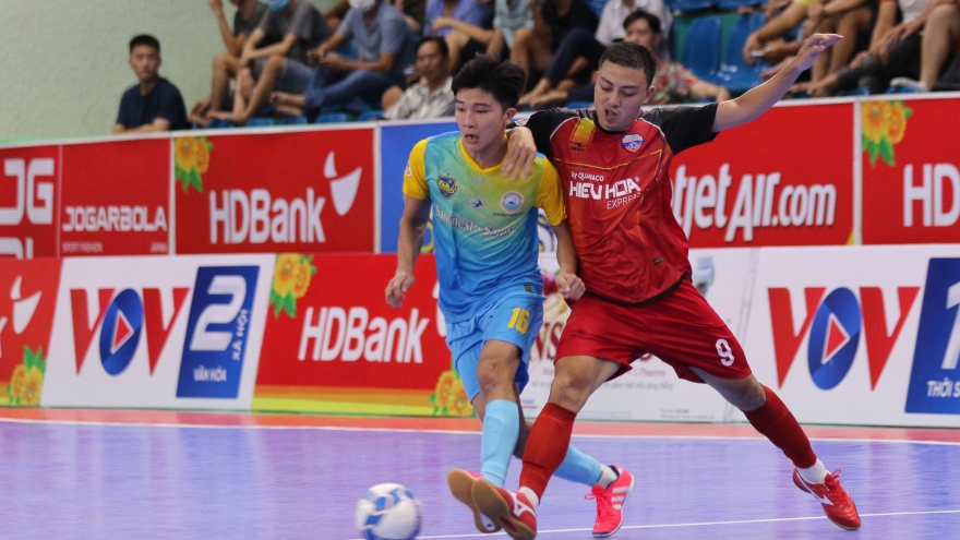 Giải Futsal HDBank VĐQG 2020: Đà Nẵng và Sanvinest Sanna Khánh Hòa cầm chân nhau