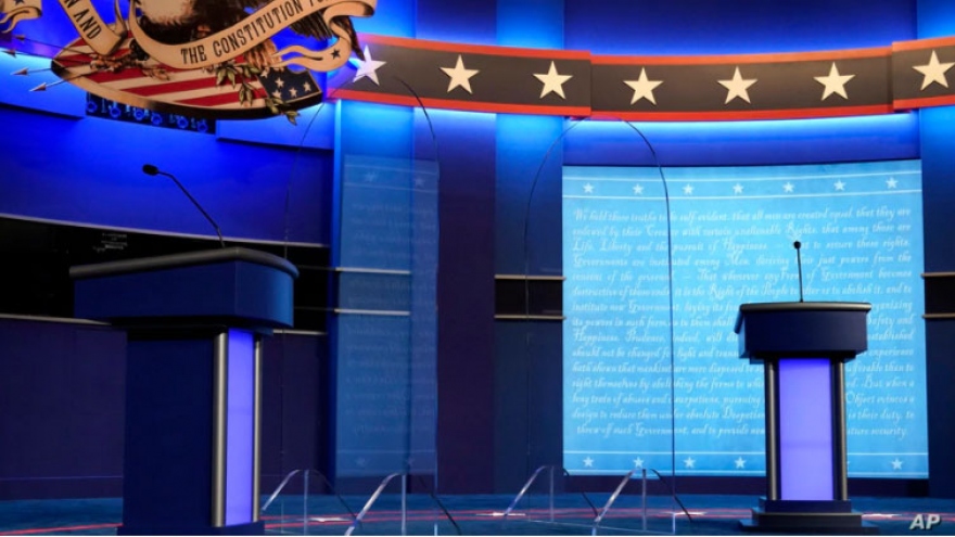 Cuộc đối đầu trực tiếp cuối cùng giữa hai ứng cử viên Tổng thống Mỹ